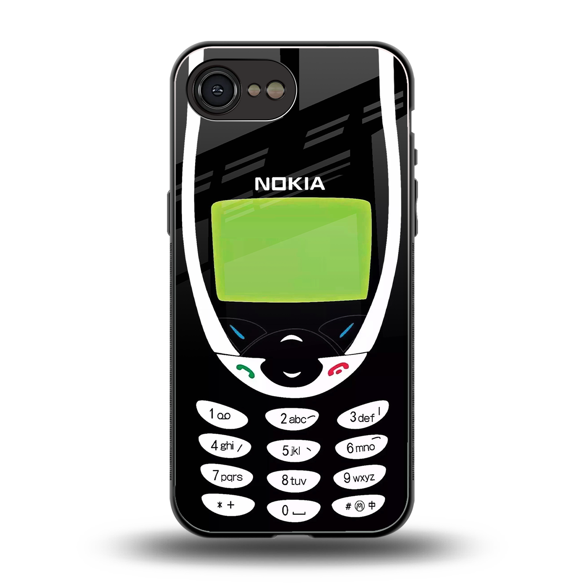 nokia 3310 vintage back phone cover | glass case for iphone 16e