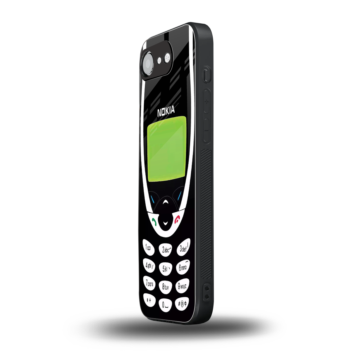 nokia 3310 vintage back phone cover | glass case for iphone 16e