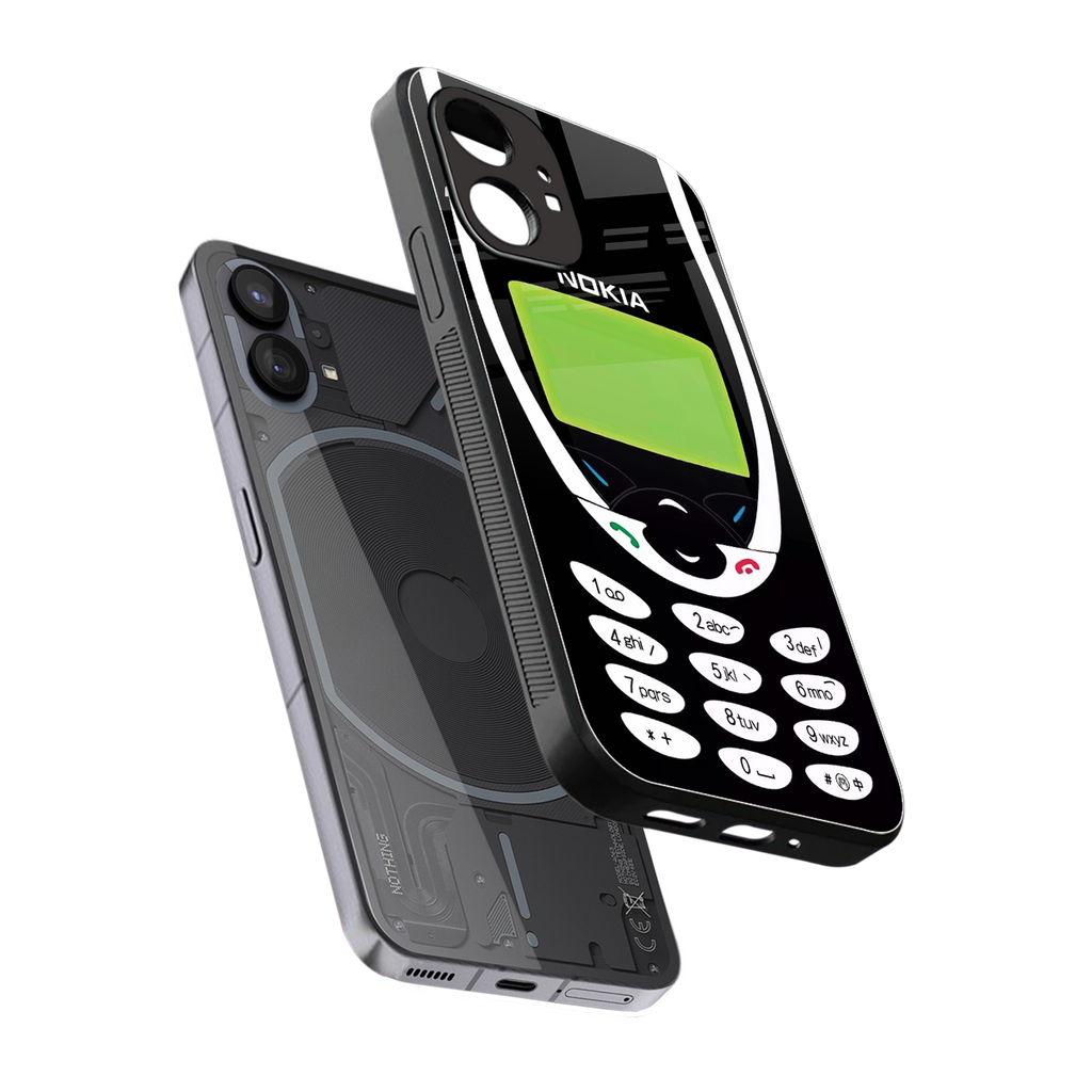 nokia 3310 vintage back phone cover | glass case for nothing phone 1