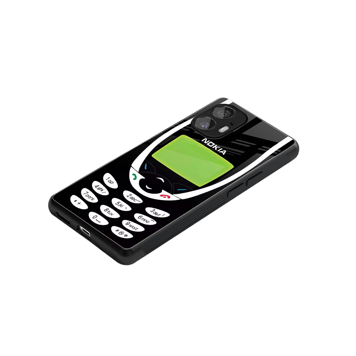 nokia 3310 vintage back phone cover | glass case for nothing phone 2