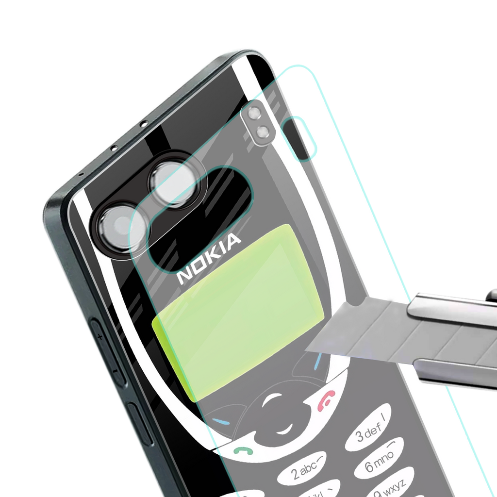 nokia 3310 vintage back phone cover | glass case for oneplus nord 4