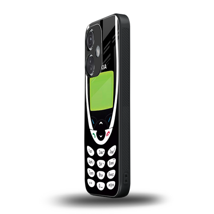 nokia 3310 vintage back phone cover | glass case for oneplus nord ce 3