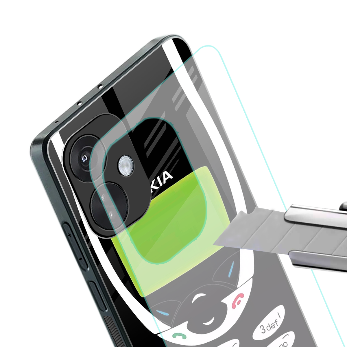 nokia 3310 vintage back phone cover | glass case for oneplus nord ce 3
