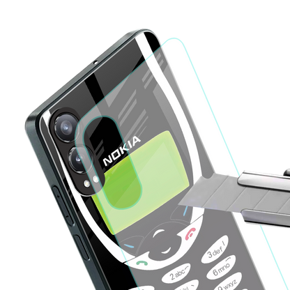 nokia 3310 vintage back phone cover | glass case for oneplus nord ce 4 lite