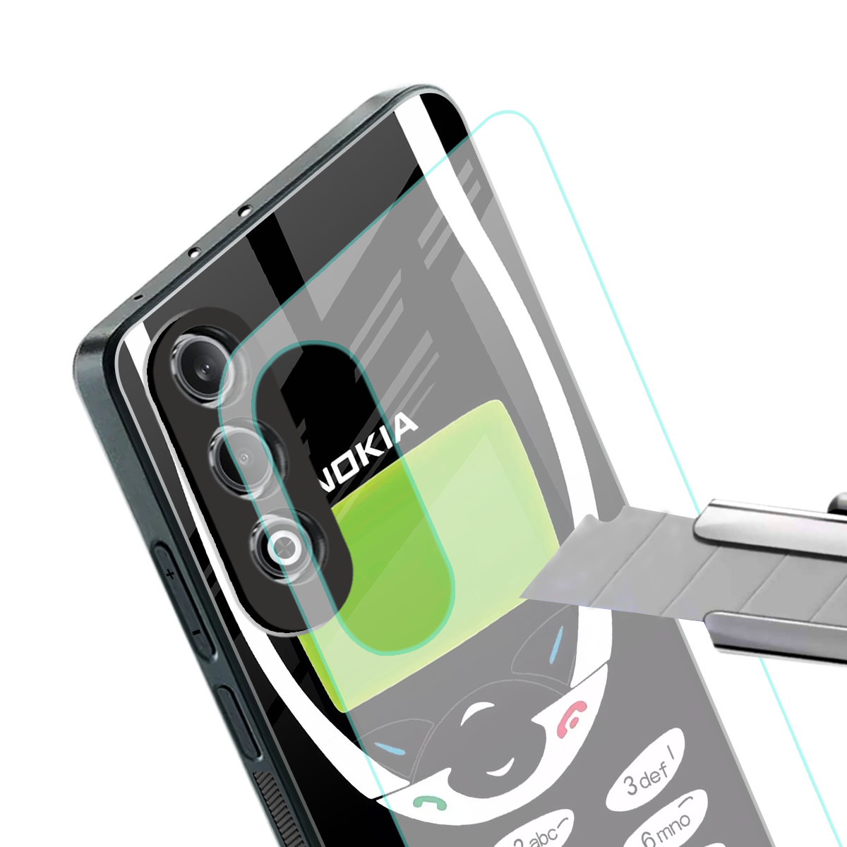 nokia 3310 vintage back phone cover | glass case for oneplus nord ce 4