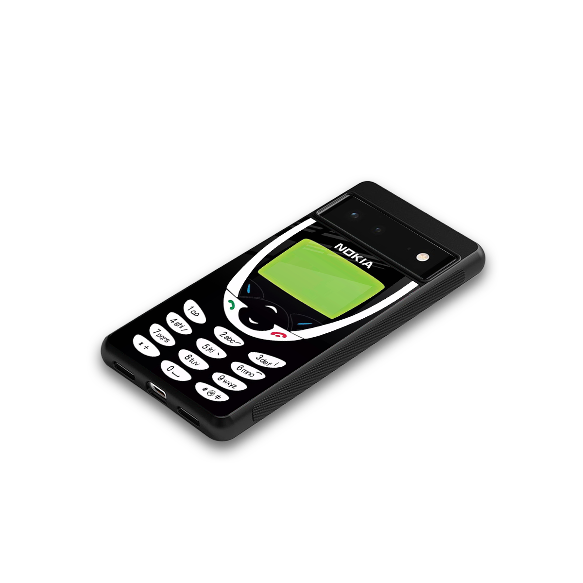 nokia 3310 vintage back phone cover | glass case for google pixel 6