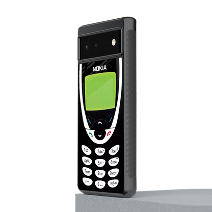 nokia 3310 vintage back phone cover | glass case for google pixel 6