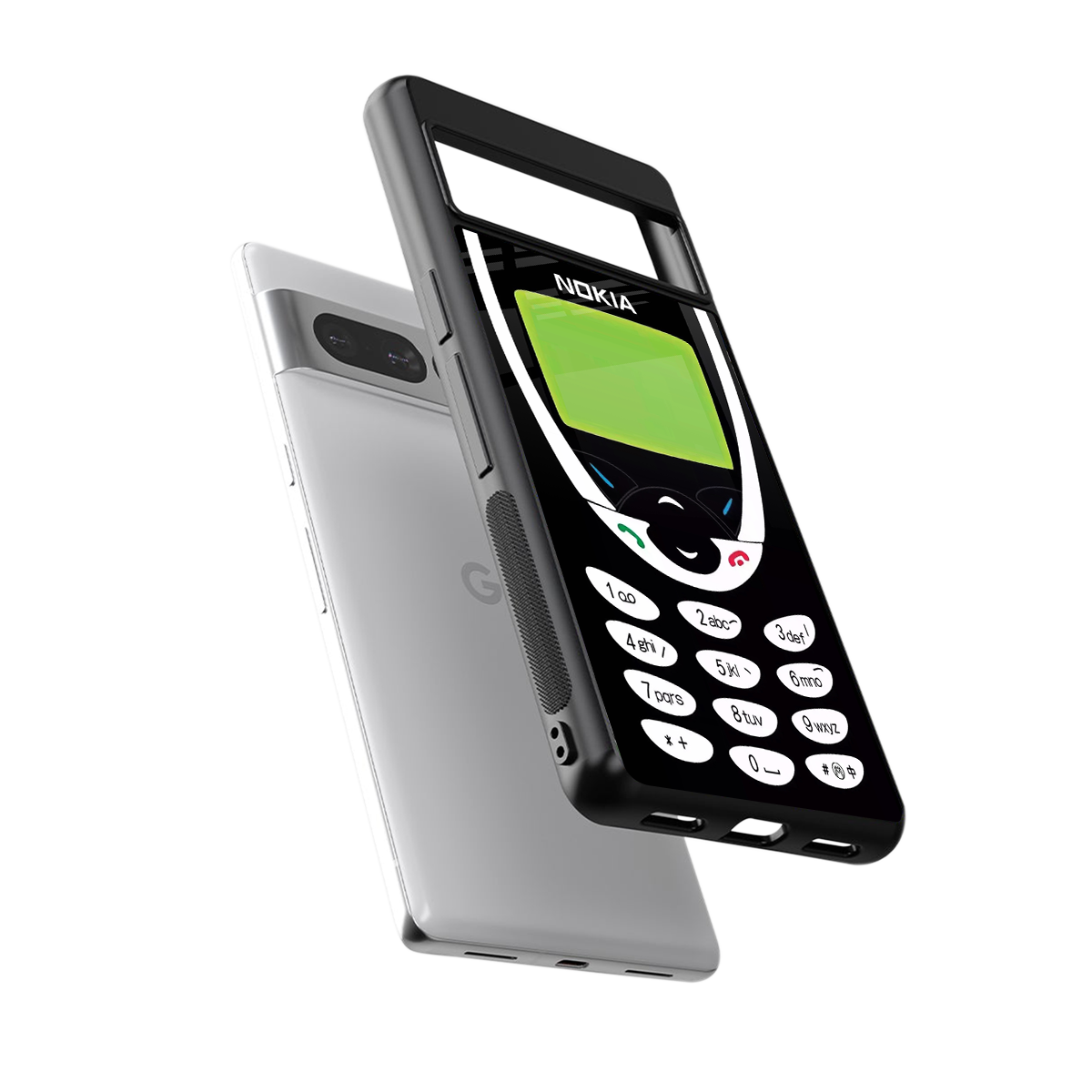 nokia 3310 vintage back phone cover | glass case for google pixel 7 pro