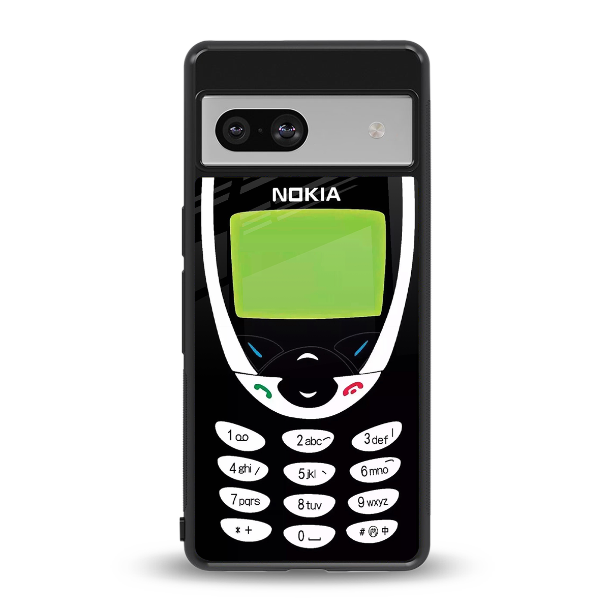 nokia 3310 vintage back phone cover | glass case for Google Pixel 7