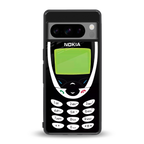 nokia 3310 vintage back phone cover | glass case for google pixel 8 pro