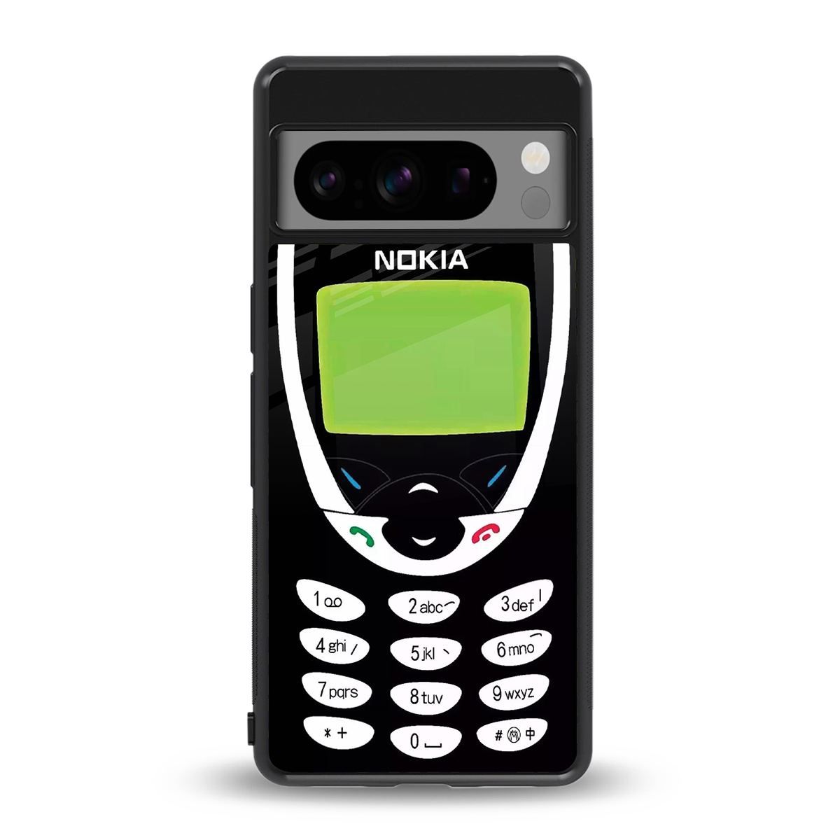nokia 3310 vintage back phone cover | glass case for google pixel 8 pro
