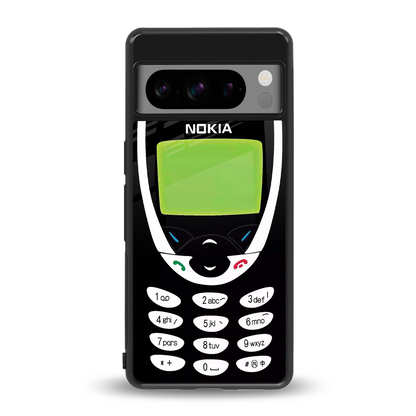 nokia 3310 vintage back phone cover | glass case for google pixel 8 pro