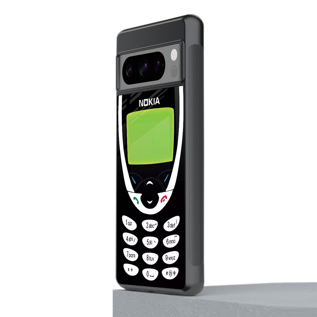 nokia 3310 vintage back phone cover | glass case for google pixel 8 pro