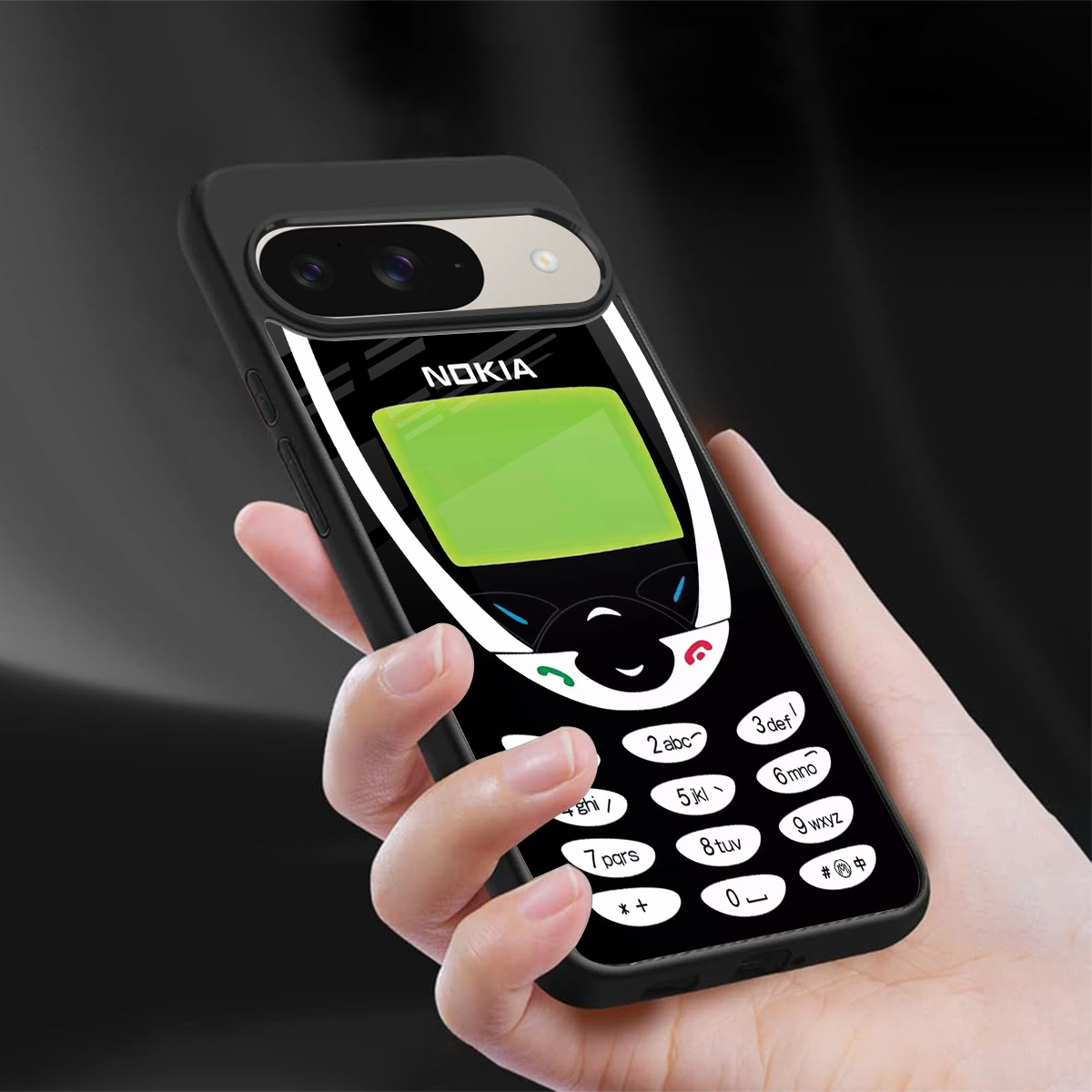 nokia 3310 vintage back phone cover | glass case for google pixel 9