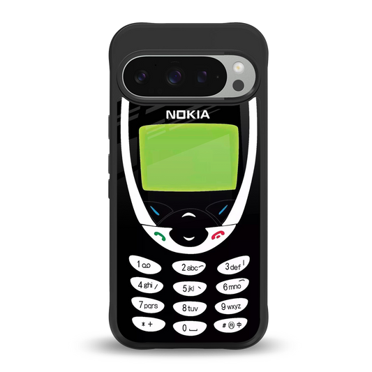nokia 3310 vintage back phone cover | glass case for google pixel 9 pro
