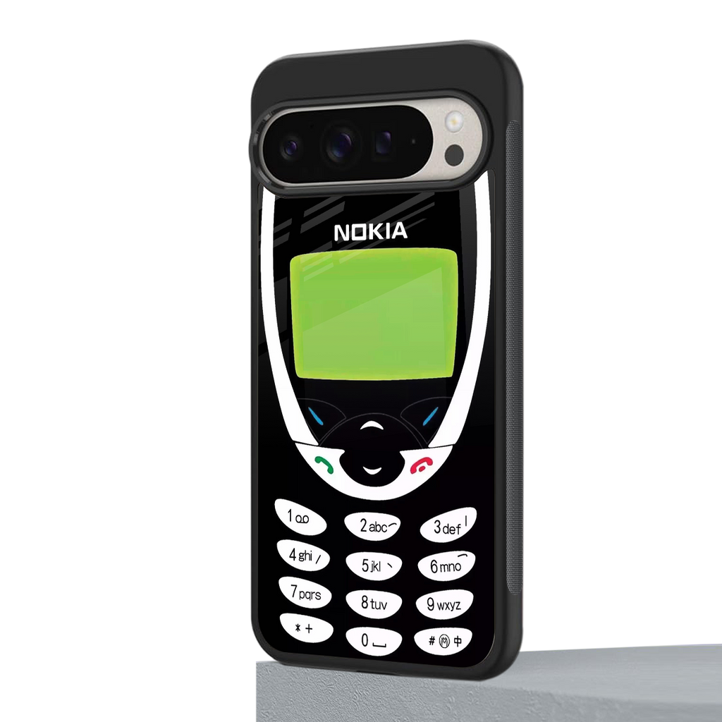 nokia 3310 vintage back phone cover | glass case for google pixel 9 pro xl