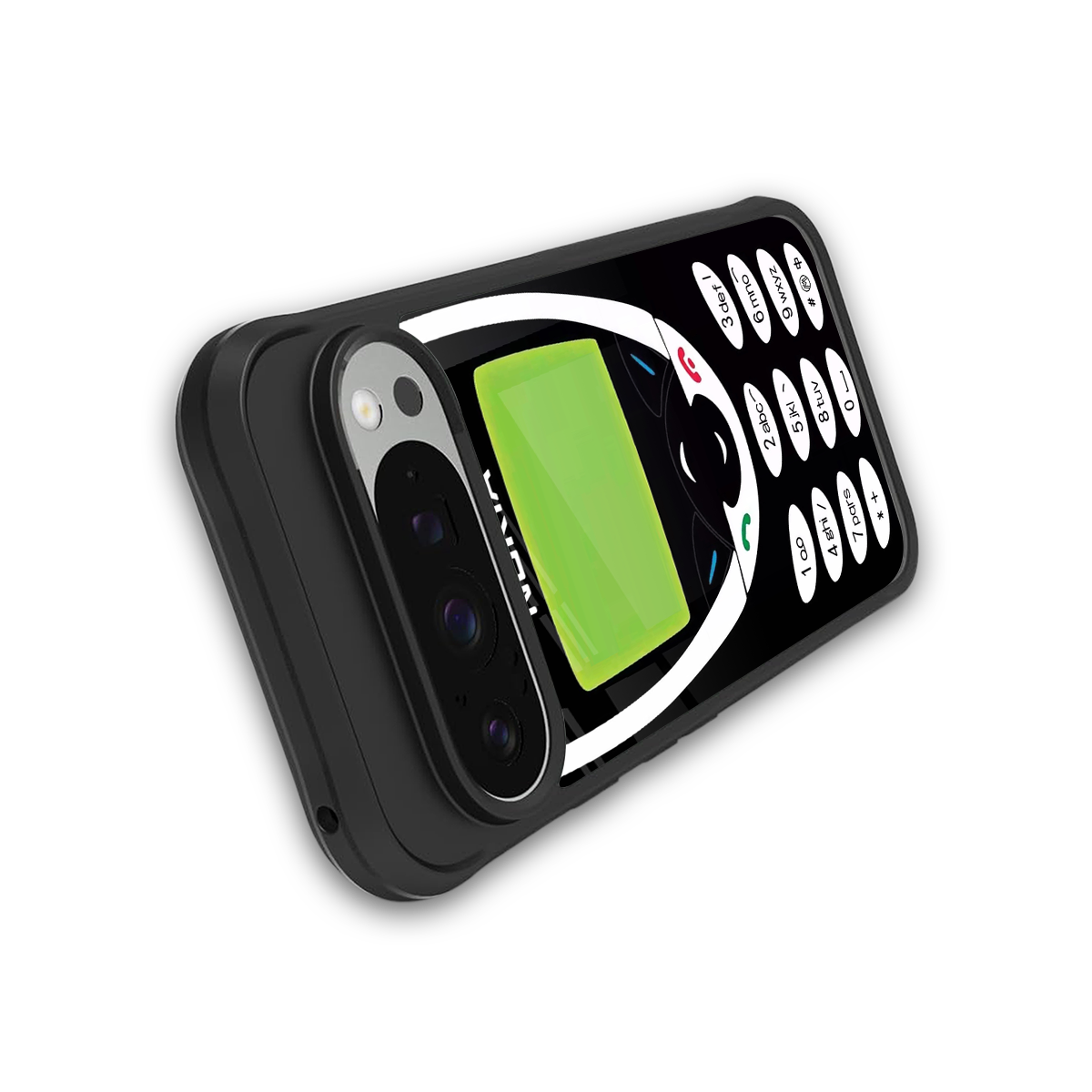 nokia 3310 vintage back phone cover | glass case for google pixel 9 pro xl