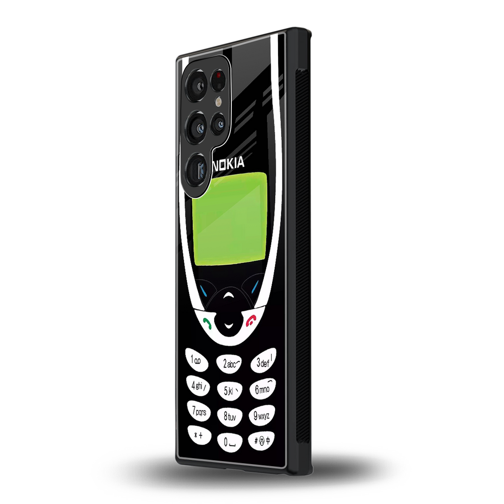 nokia 3310 vintage back phone cover | glass case for samsung galaxy s23 ultra
