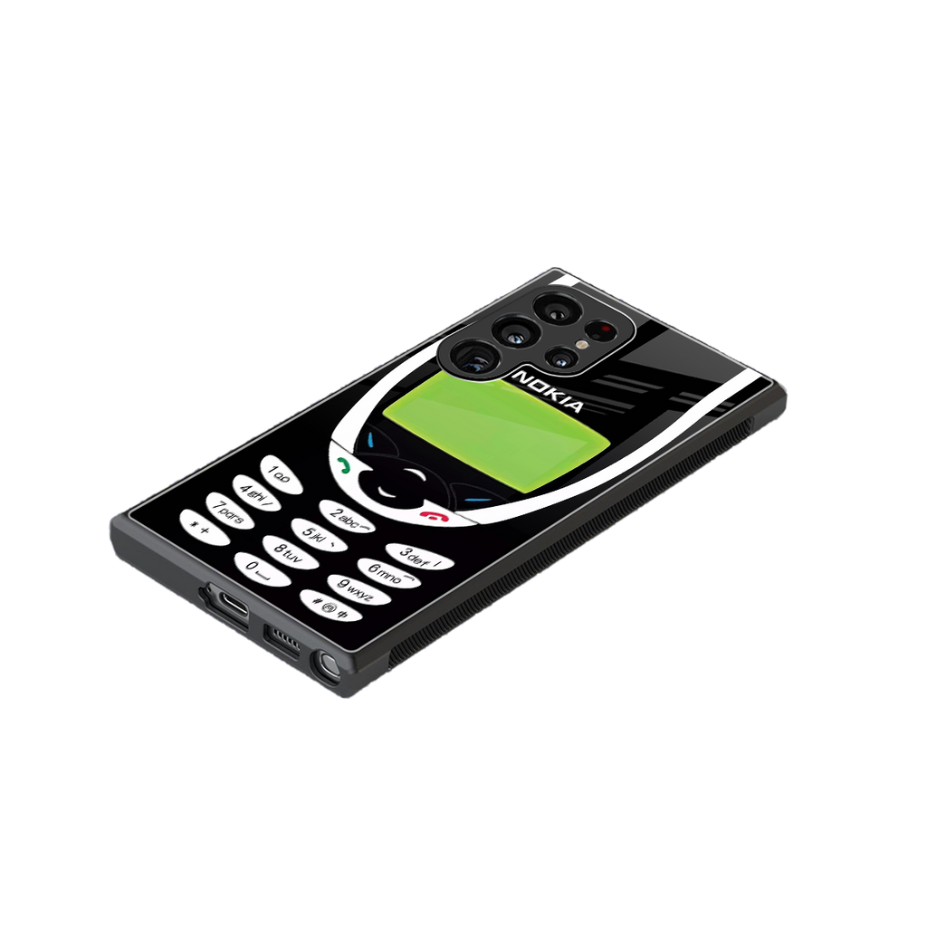 nokia 3310 vintage back phone cover | glass case for samsung galaxy s24 ultra