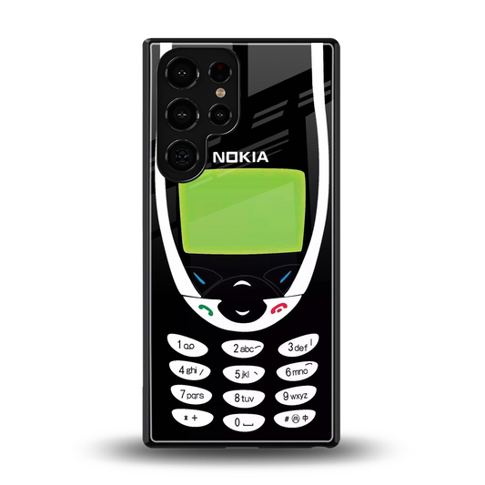 nokia 3310 vintage back phone cover | glass case for samsung galaxy s25 ultra