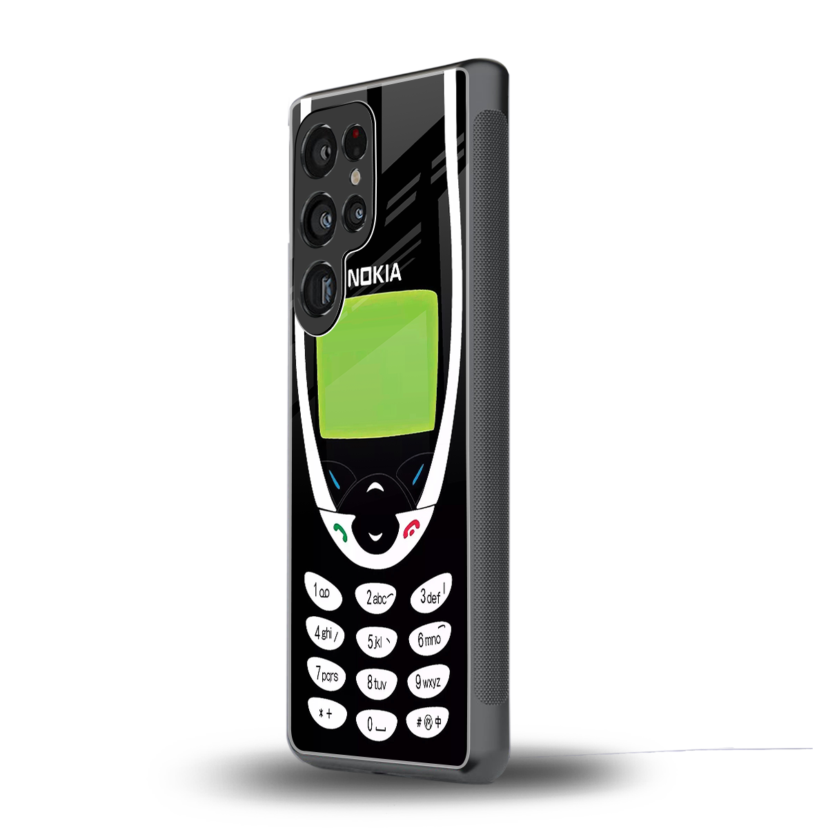 nokia 3310 vintage back phone cover | glass case for samsung galaxy s25 ultra