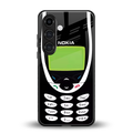 nokia 3310 vintage back phone cover | glass case for samsung galaxy s24 plus