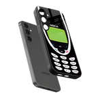 nokia 3310 vintage back phone cover | glass case for samsung galaxy s24 plus