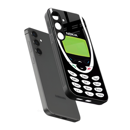 nokia 3310 vintage back phone cover | glass case for samsung galaxy s25 plus