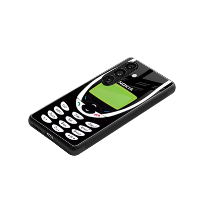 nokia 3310 vintage back phone cover | glass case for samsung galaxy s25 plus