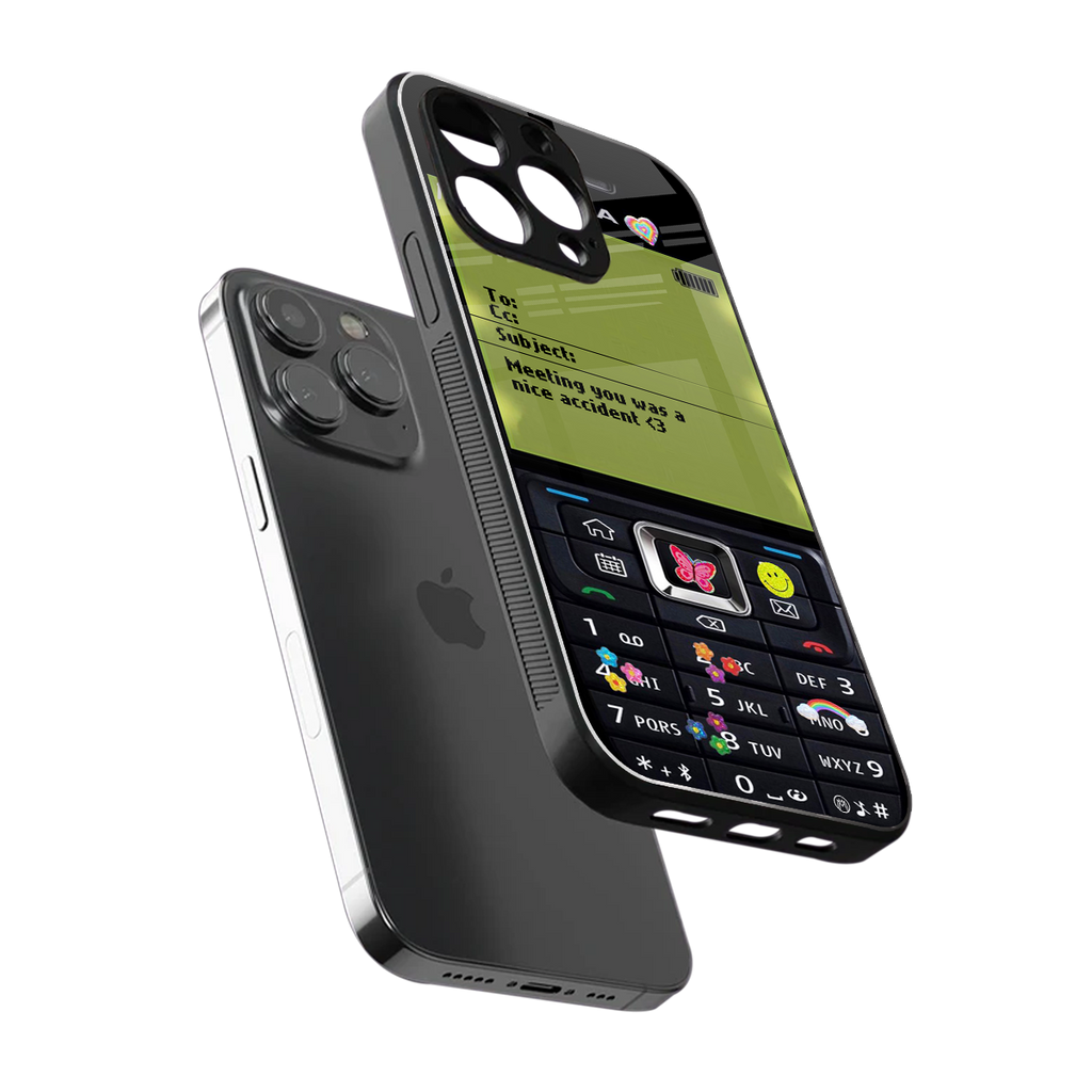 nokia vintage back phone cover | glass case for iphone 13 pro max