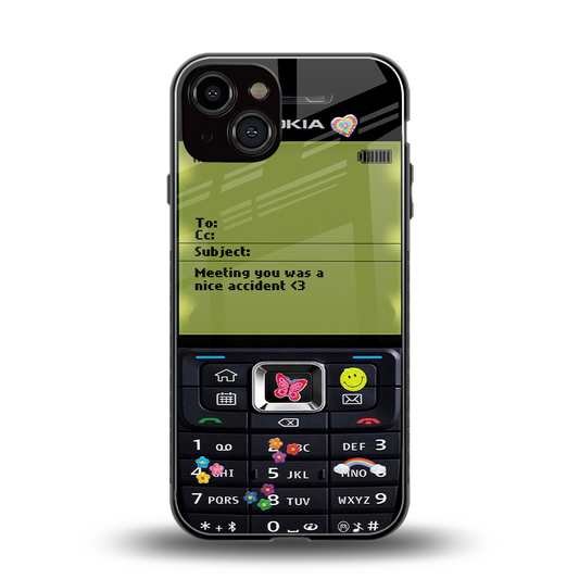nokia vintage back phone cover | glass case for iphone 13