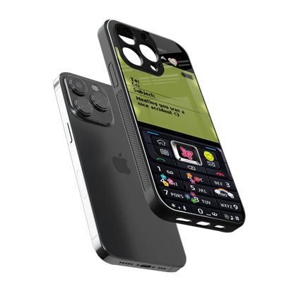 nokia vintage back phone cover | glass case for iphone 14 pro max