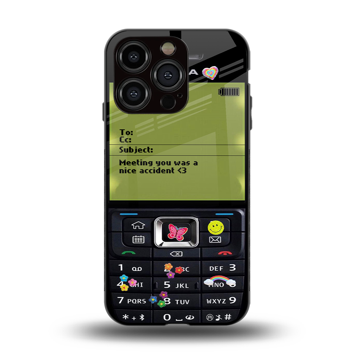 nokia vintage back phone cover | glass case for iphone 15 pro