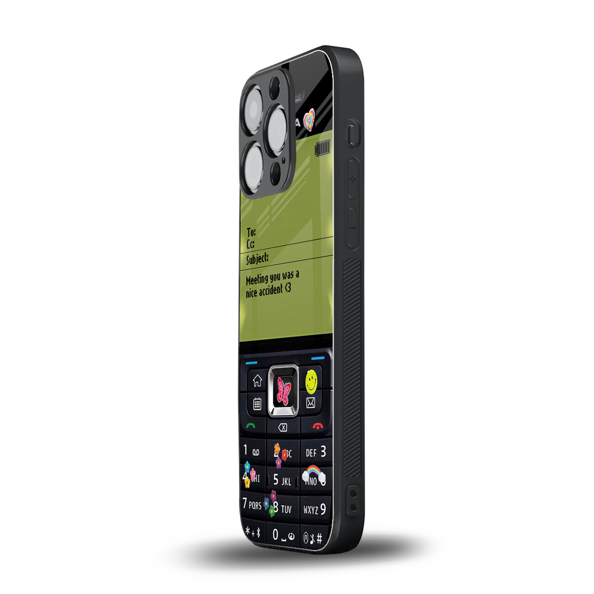 nokia vintage back phone cover | glass case for iphone 16 pro