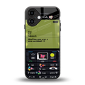 nokia vintage back phone cover | glass case for iphone 16