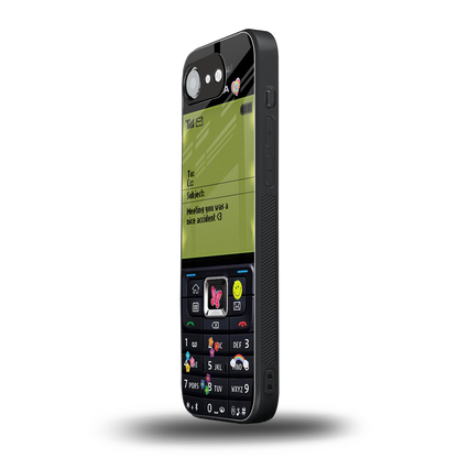 nokia vintage back phone cover | glass case for iphone 16e