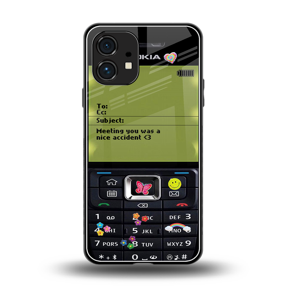 nokia vintage back phone cover | glass case for nothing phone 1