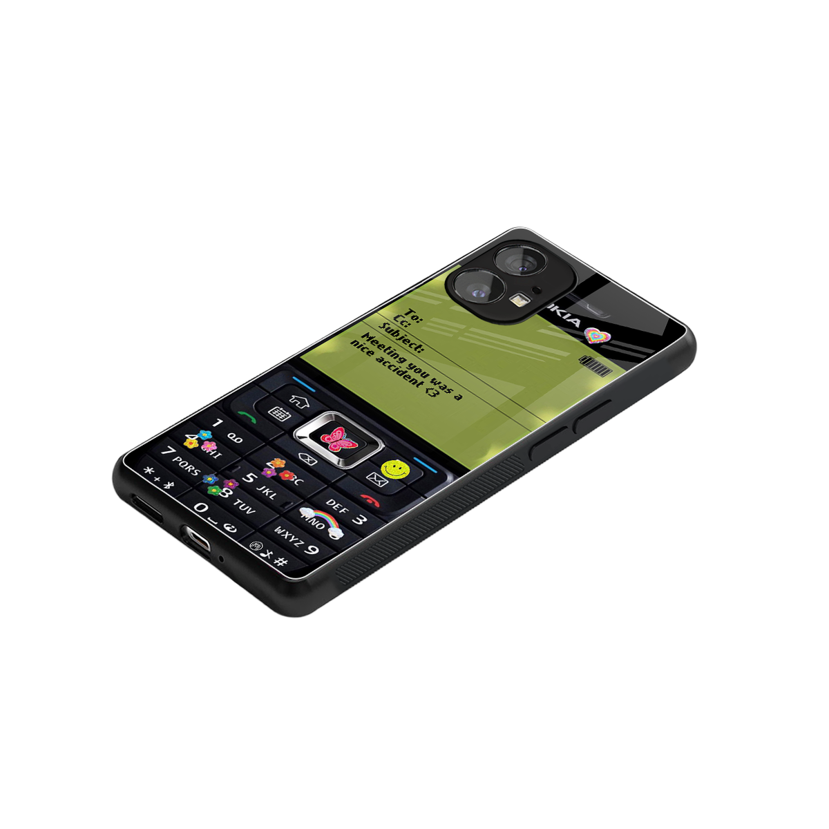 nokia vintage back phone cover | glass case for nothing phone 1