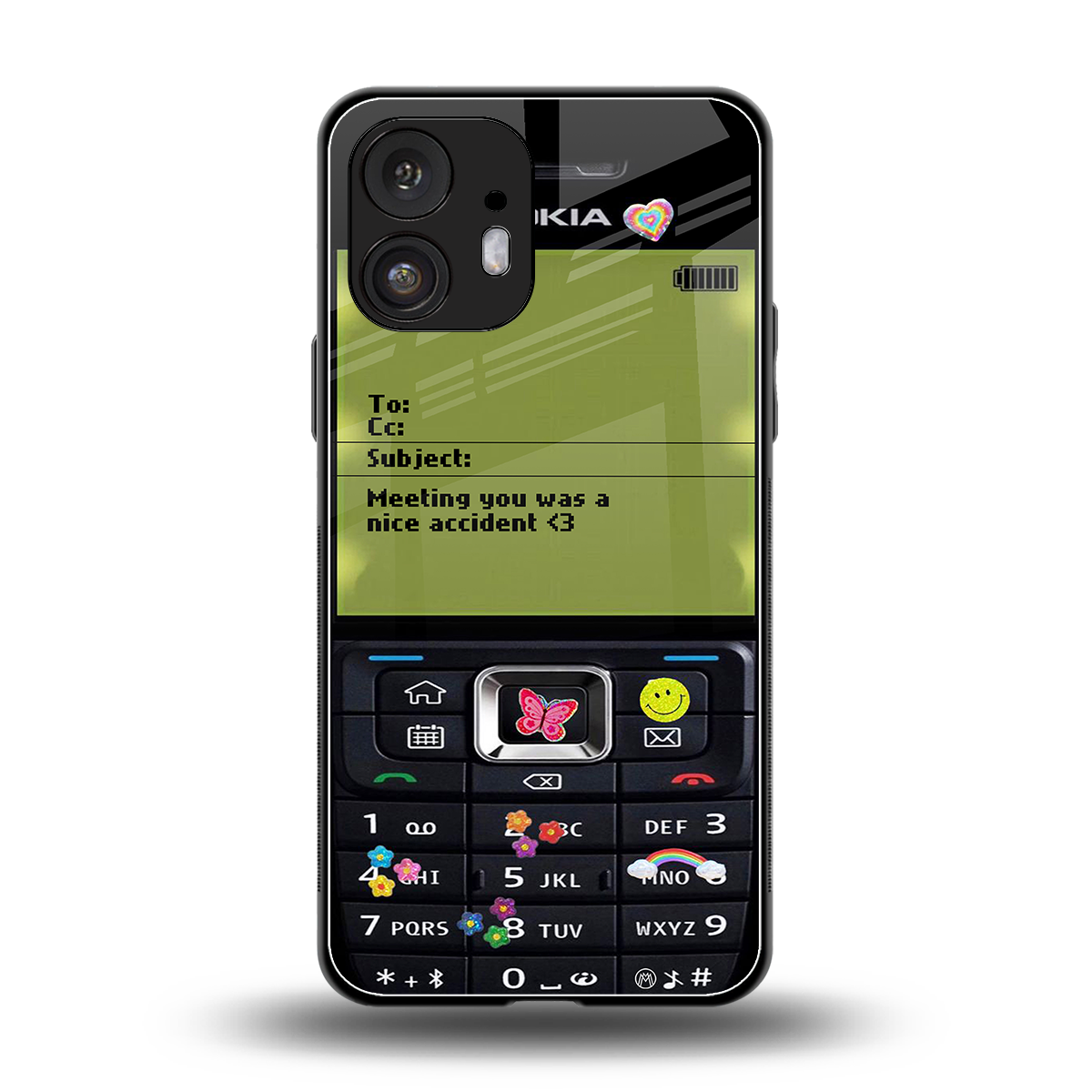 nokia vintage back phone cover | glass case for nothing phone 2