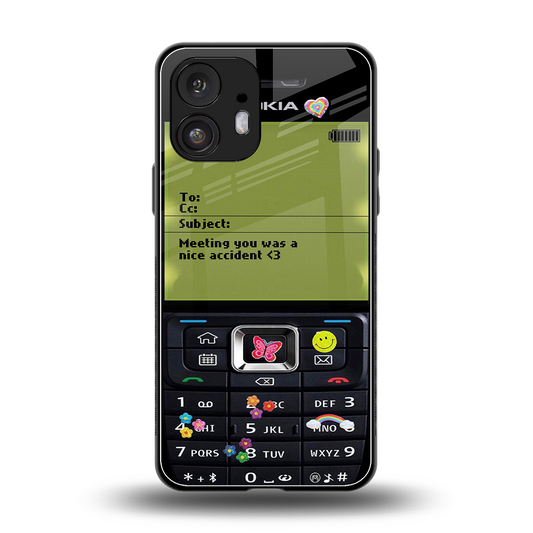 nokia vintage back phone cover | glass case for nothing phone 2