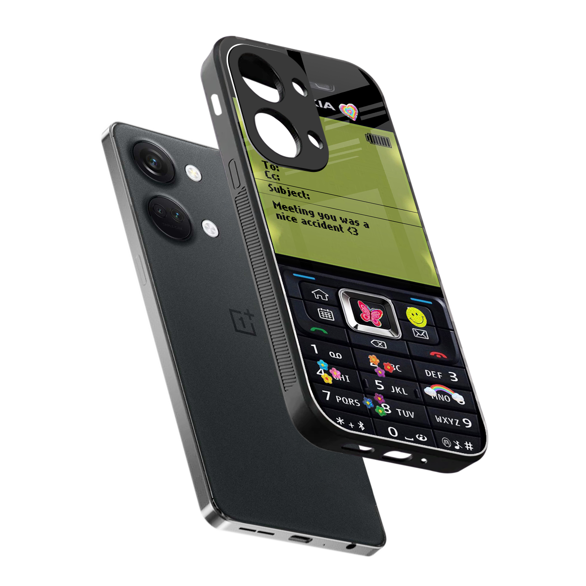nokia vintage back phone cover | glass case for oneplus nord 3