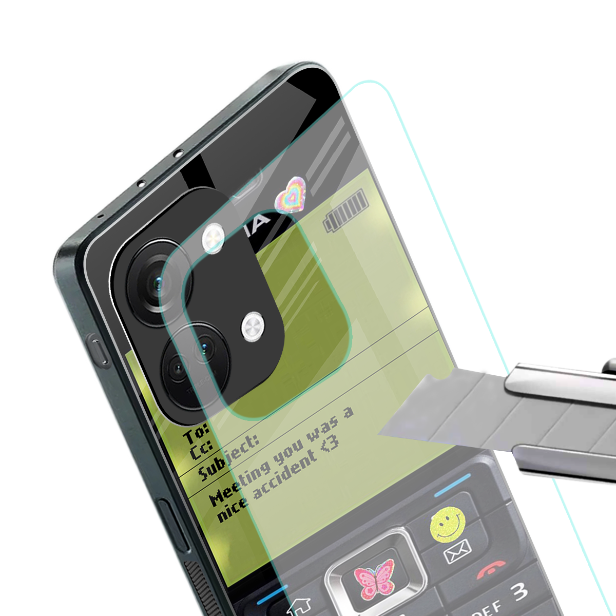 nokia vintage back phone cover | glass case for oneplus nord 3