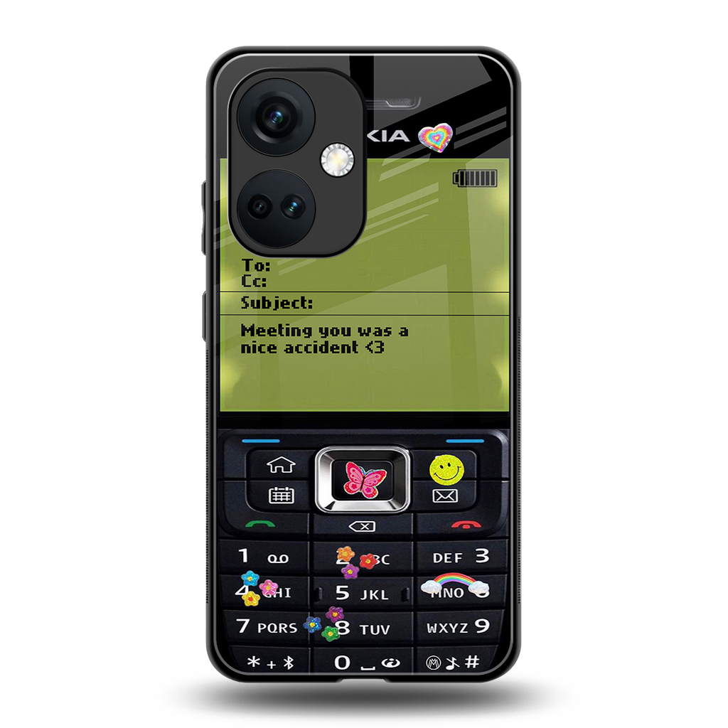 nokia vintage back phone cover | glass case for oneplus nord ce 3