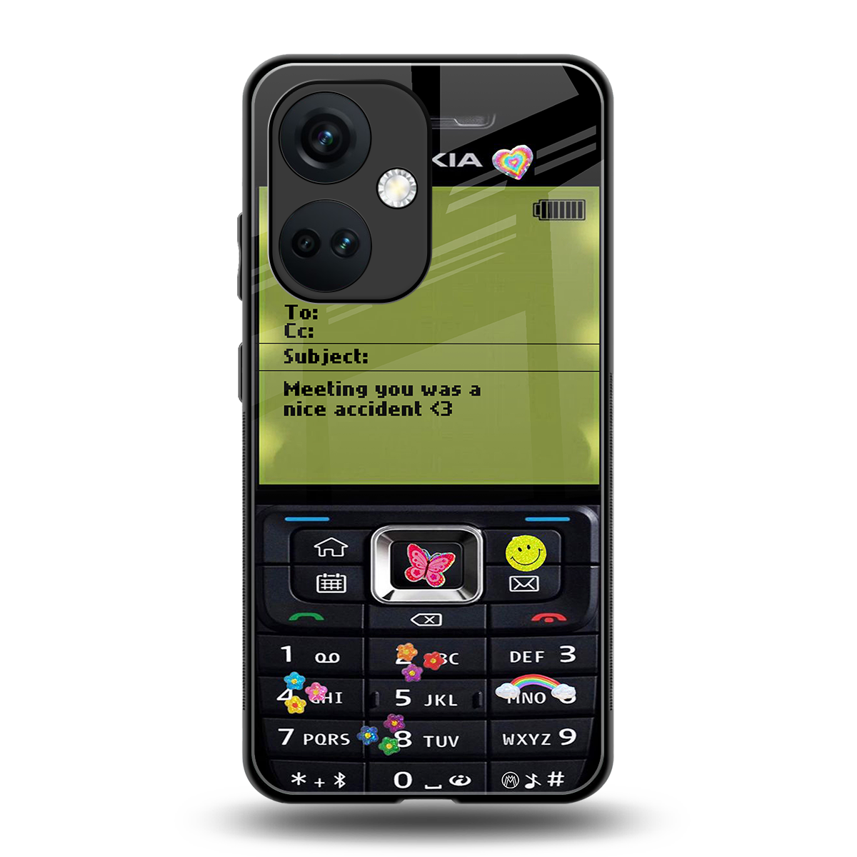 nokia vintage back phone cover | glass case for oneplus nord ce 3