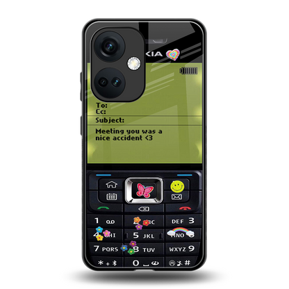 nokia vintage back phone cover | glass case for oneplus nord ce 3
