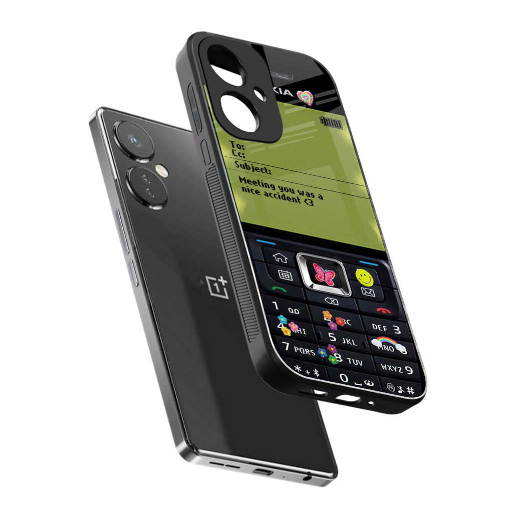 nokia vintage back phone cover | glass case for oneplus nord ce 3