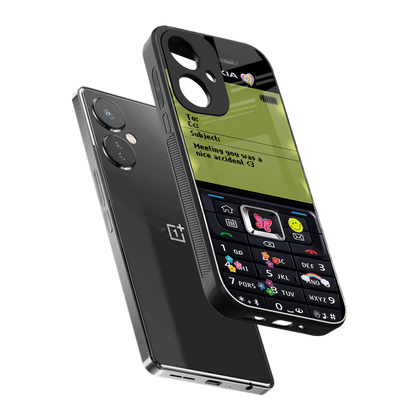 nokia vintage back phone cover | glass case for oneplus nord ce 3