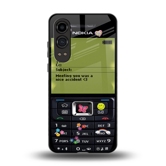 nokia vintage back phone cover | glass case for oneplus nord ce 4 lite