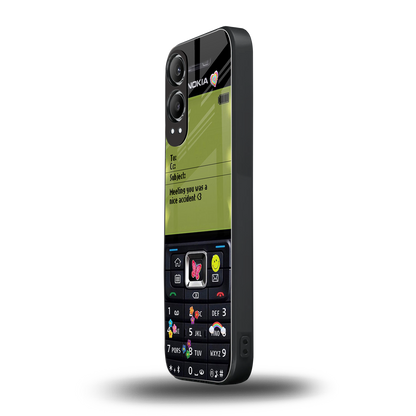 nokia vintage back phone cover | glass case for oneplus nord ce 4 lite