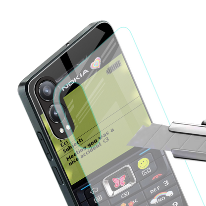 nokia vintage back phone cover | glass case for oneplus nord ce 4 lite